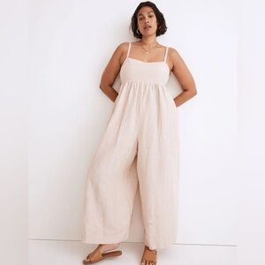 Elegant Cream Jumpsuit